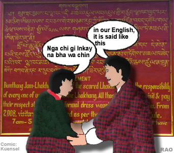 dzongkha languages language bhutan raonline national bt mixing domains religion survey friendship recreation five ch