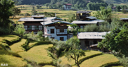 Village near Punakha