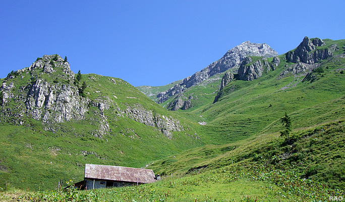 Klettersteig Rigidalstock