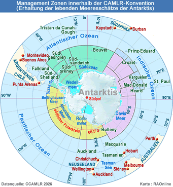 Antarctica map
