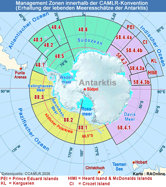 Antarctica map
