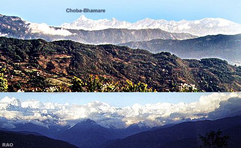View from Charikot