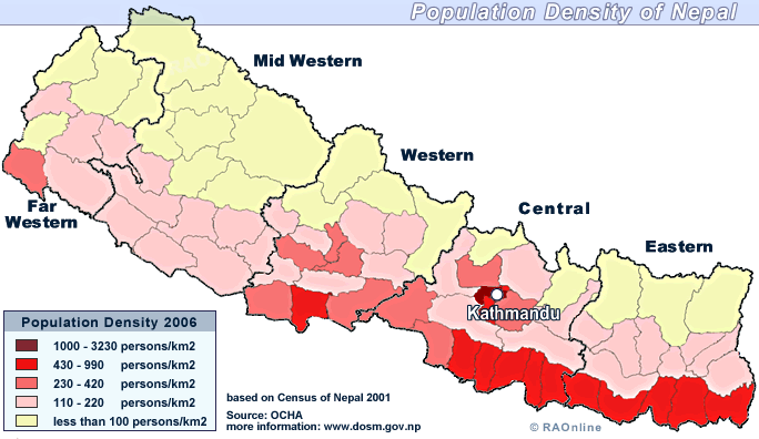 Nepal Map
