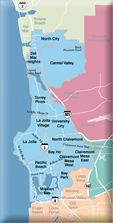 Northern San Diego Map